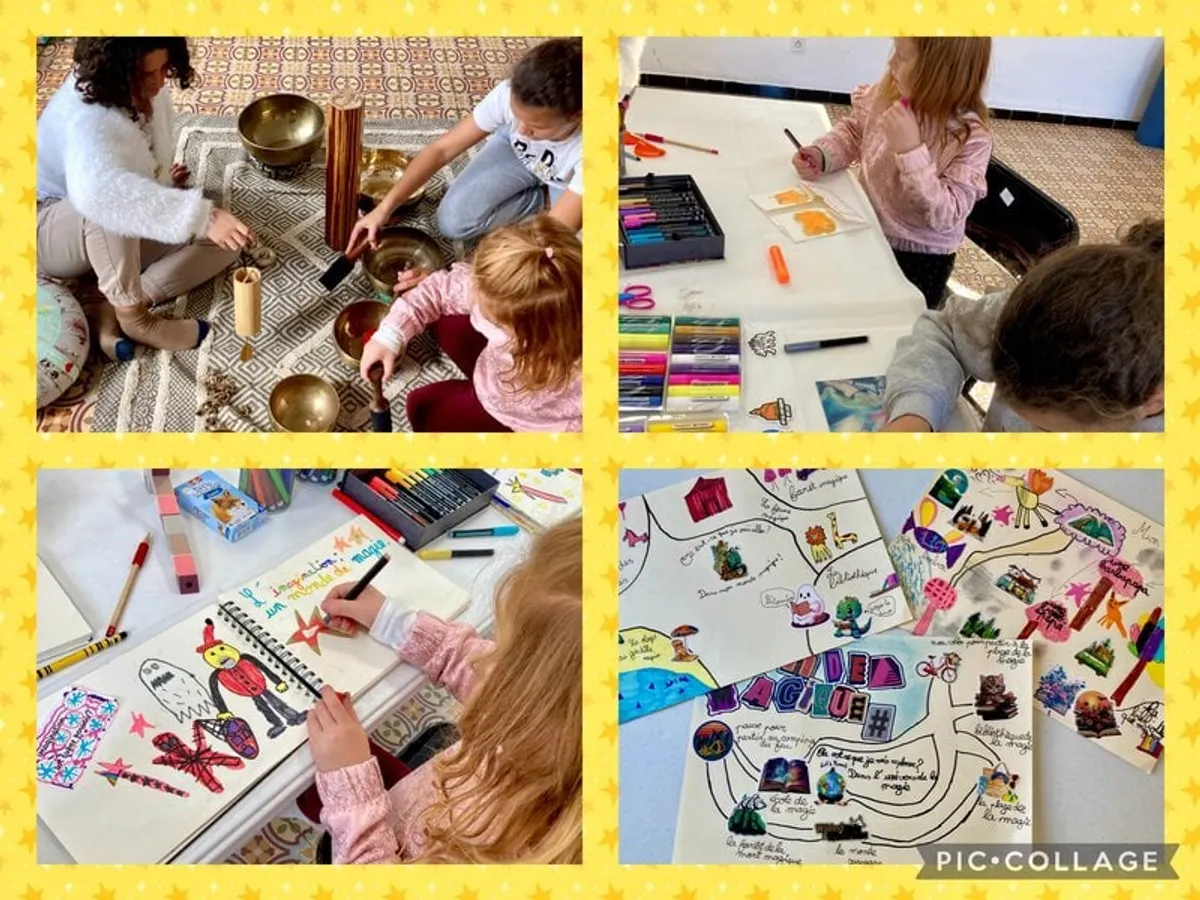 Photos du stage « L’imagination, un super pouvoir ? » à Saint-Julien les 23 et 24 octobre 2025