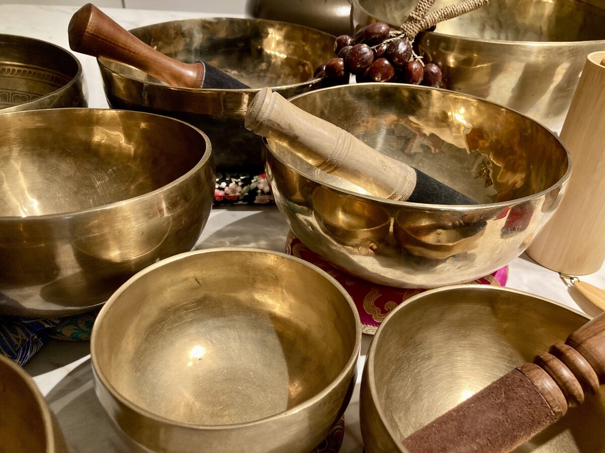Bols tibétains et instruments sonores